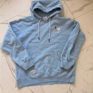 Goat USA Men's Light Blue Hoodie